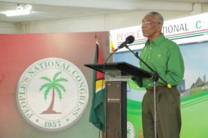 Leader, President David Granger