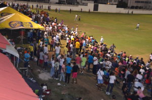 Part of the large crowd at last year's 'finals day' at DCC