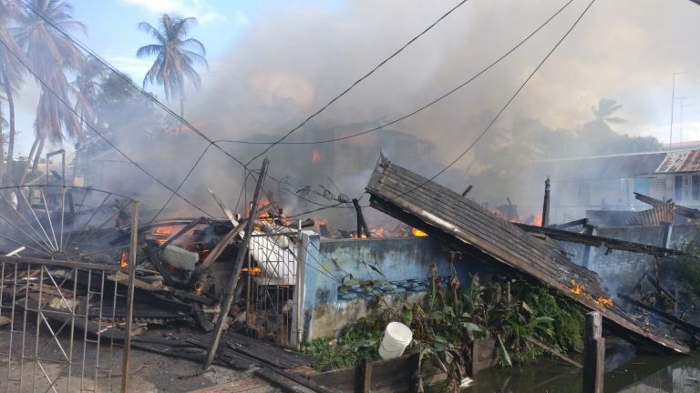 Breaking News: 2 houses gutted in Plaisance fire - News Room Guyana