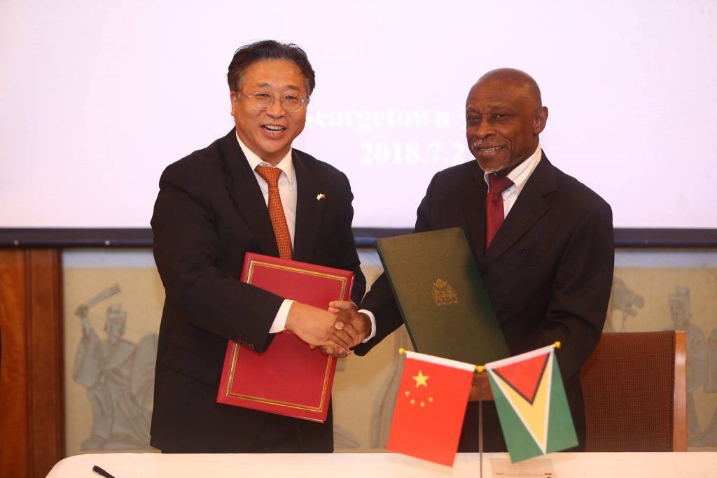 Guyana signs onto China’s Belt and Road initiative – News Room Guyana