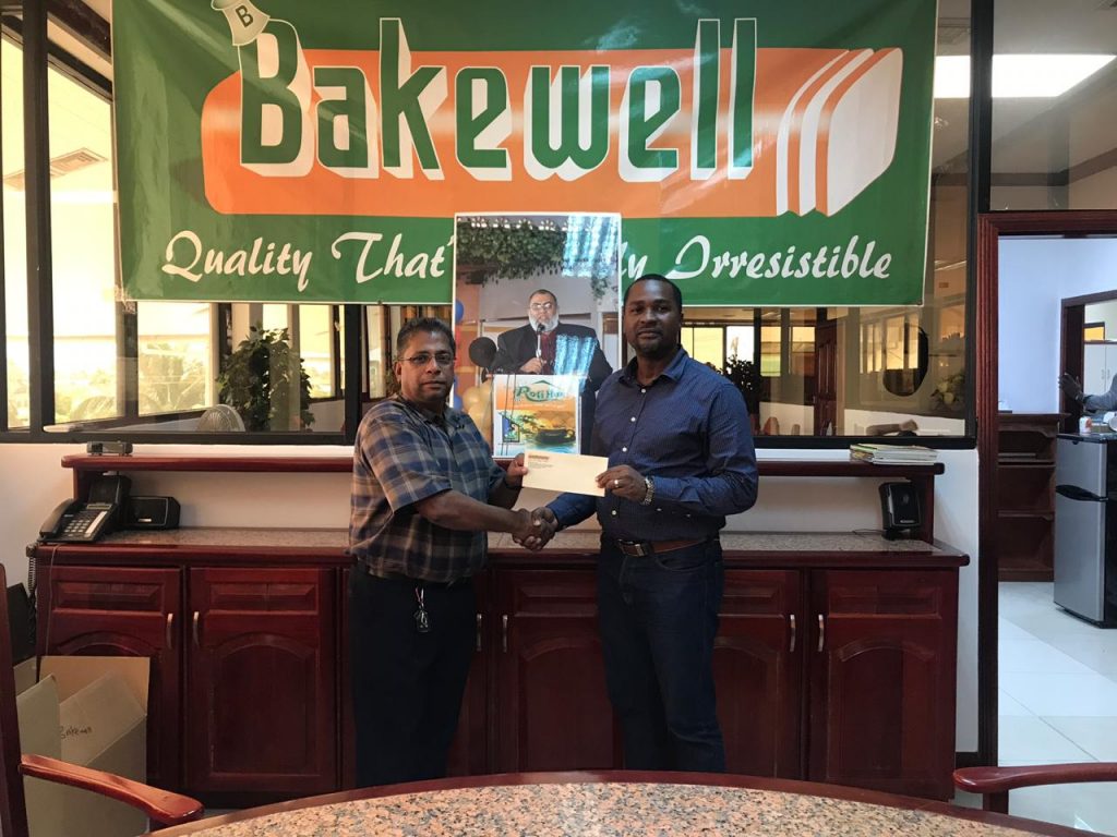 Bakewell onboard with GFF Super 16 News Room Guyana