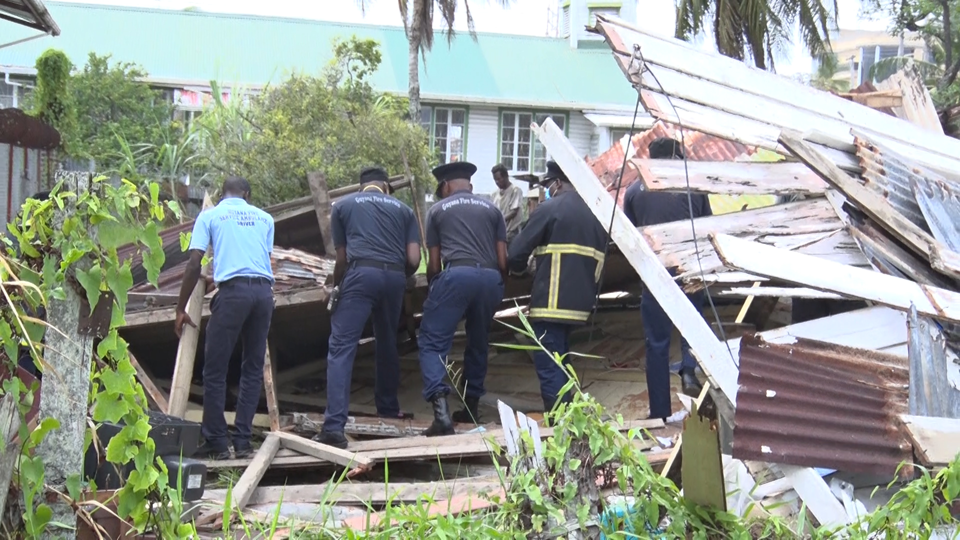 House collapses in Campbellville News Room Guyana