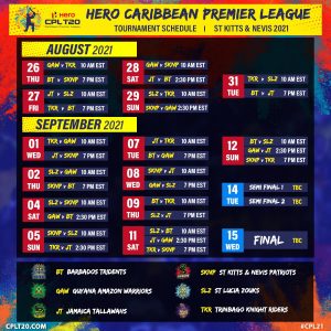 Cpl 2021 live in which online channel