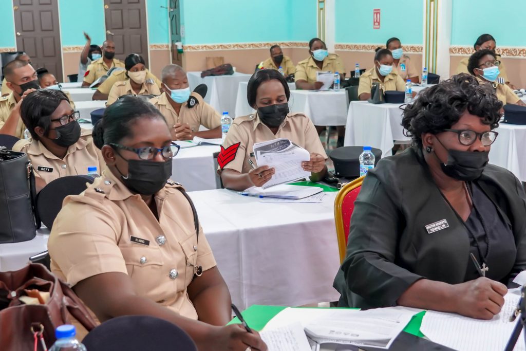 Special Constables being trained on human trafficking News Room Guyana