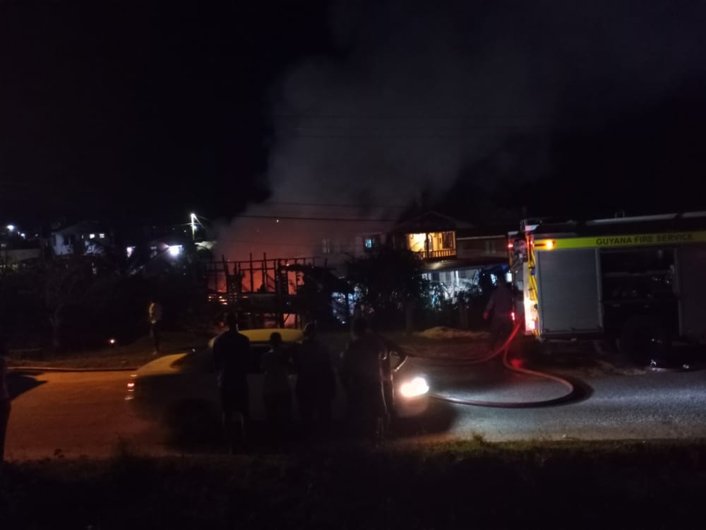Breaking Elderly Woman Perishes In Bartica Fire Guyana Palace