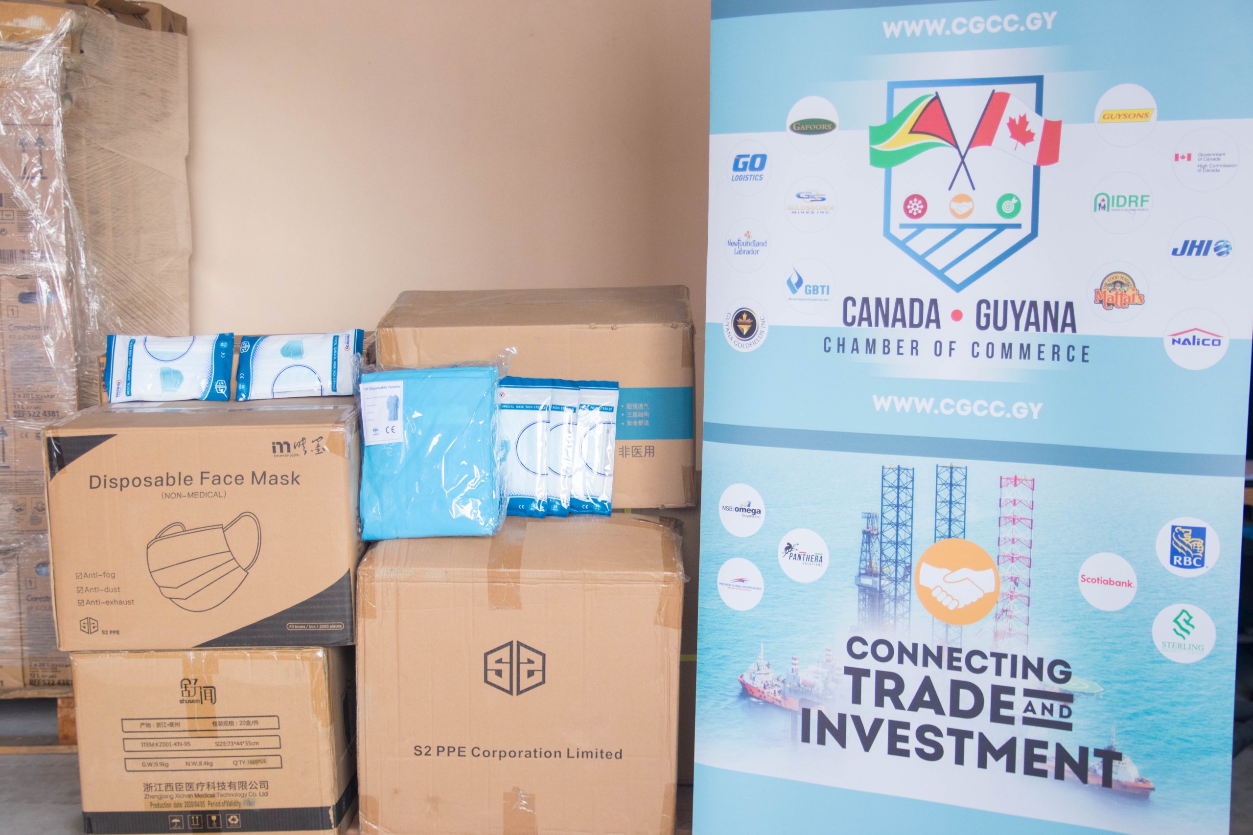 77M in personal protection equipment donated by CanadaGuyana Chamber