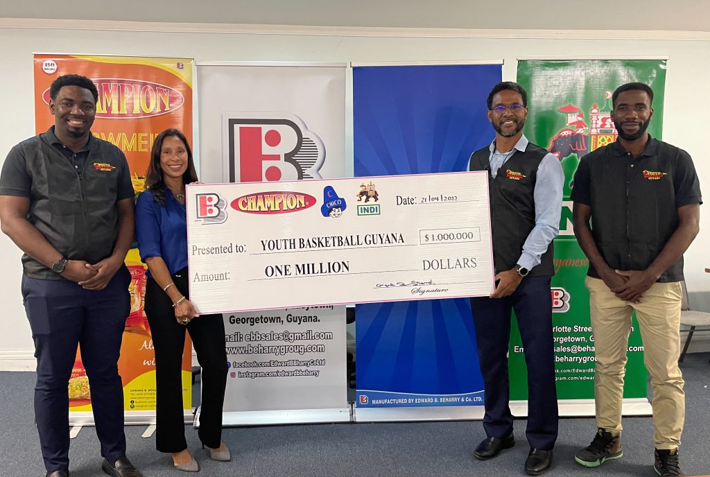 Edward B. Beharry Strengthens Alliance With Youth Basketball Guyana ...