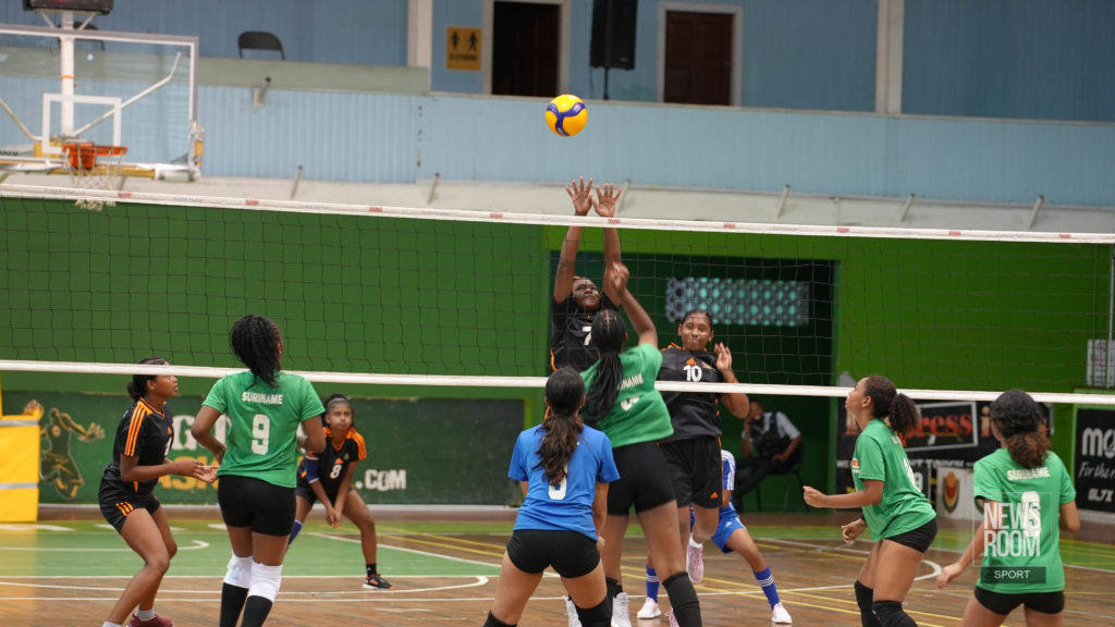 IGG 2022: Surinamese Dominate Guyana In Male And Female Volleyball ...