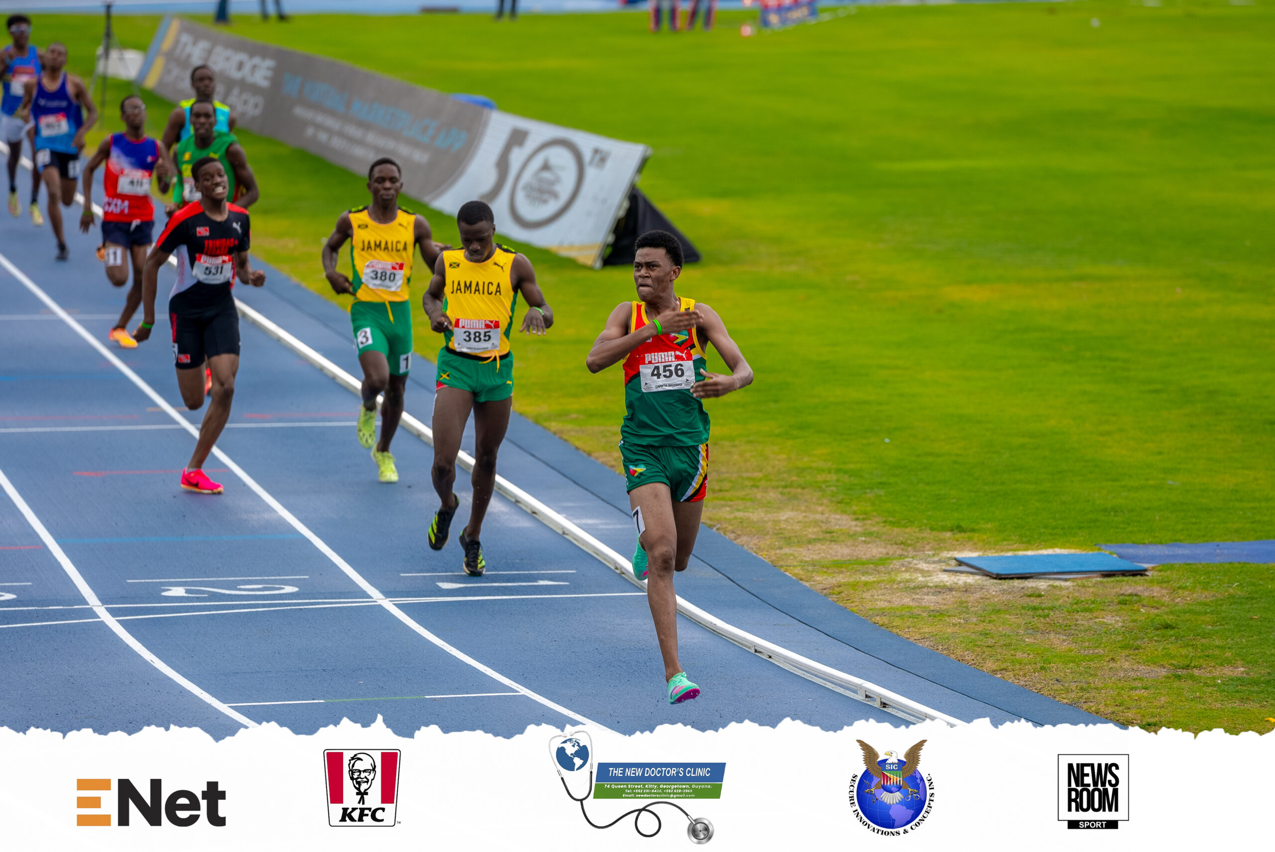 CARIFTA GAMES 2023: Gold for Roberts as Guyana finishes with eight