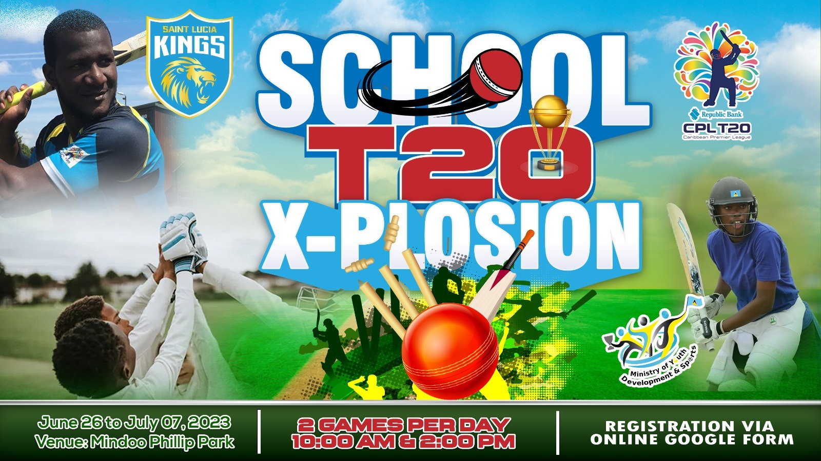 CPL partners with St. Lucia Kings for T20 tournament in schools News