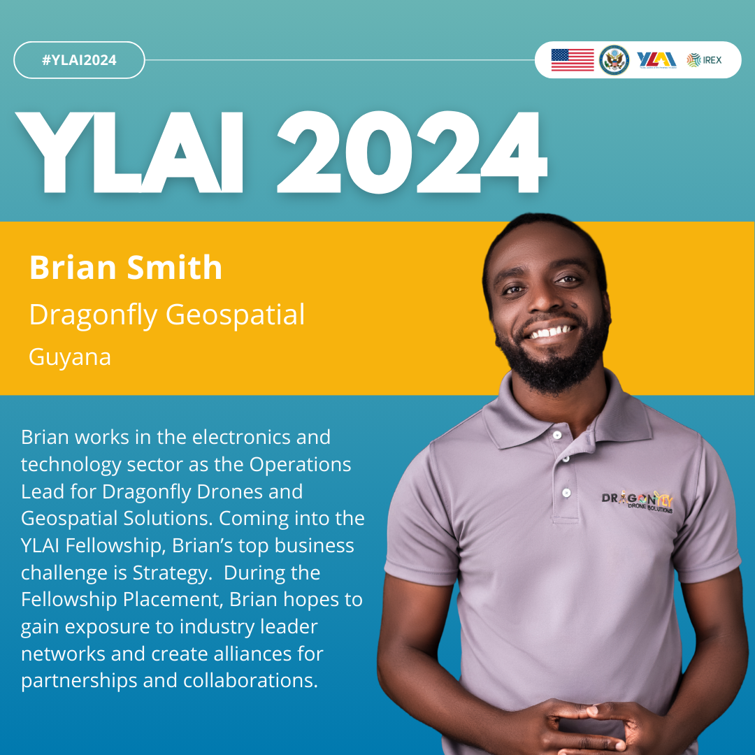 Three Guyanese Accepted Into U S Young Leaders Fellowship Program   Brian Smith 1 