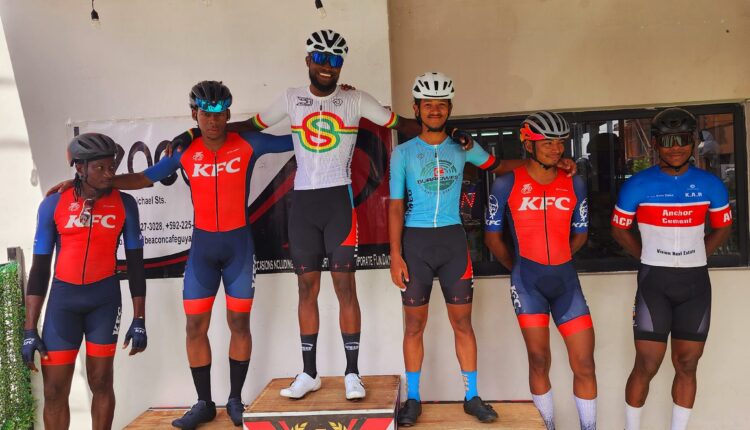 Briton John Retains Beacon Café Cycling Title - News Room Guyana