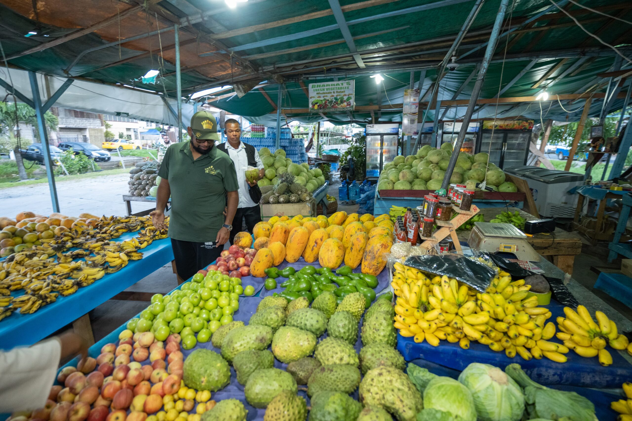 President Ali takes action to address security, infrastructure issues at Bourda Market