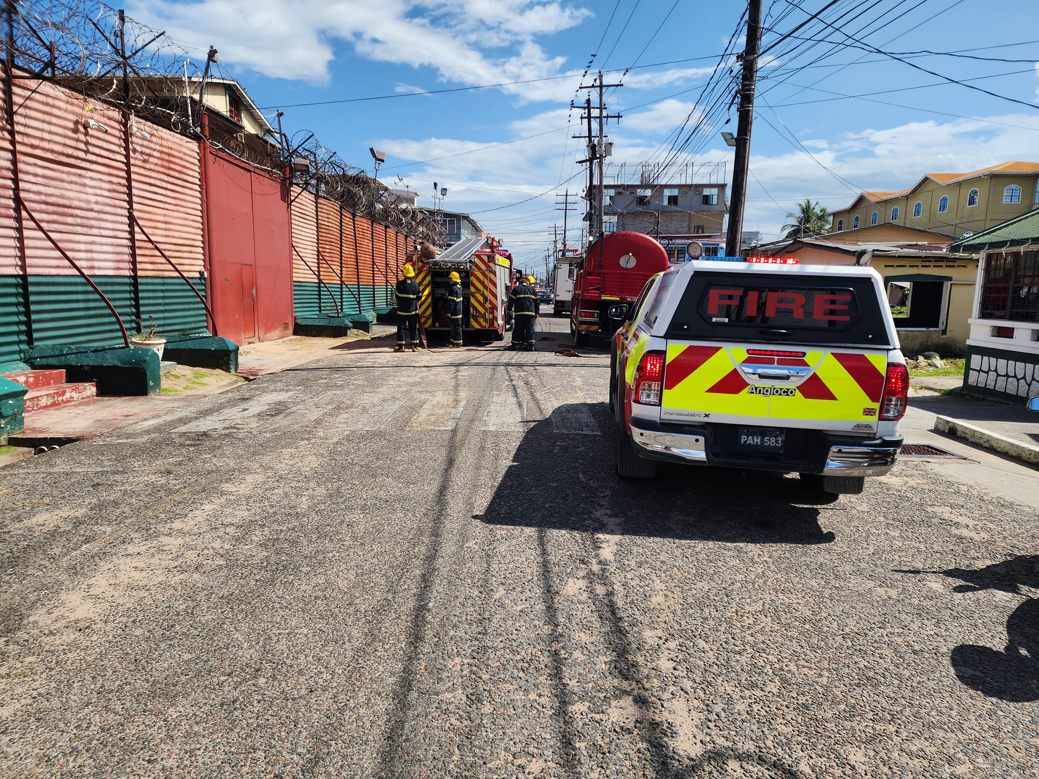 Two prisoners injured after mattress set on fire at Camp Street Prison