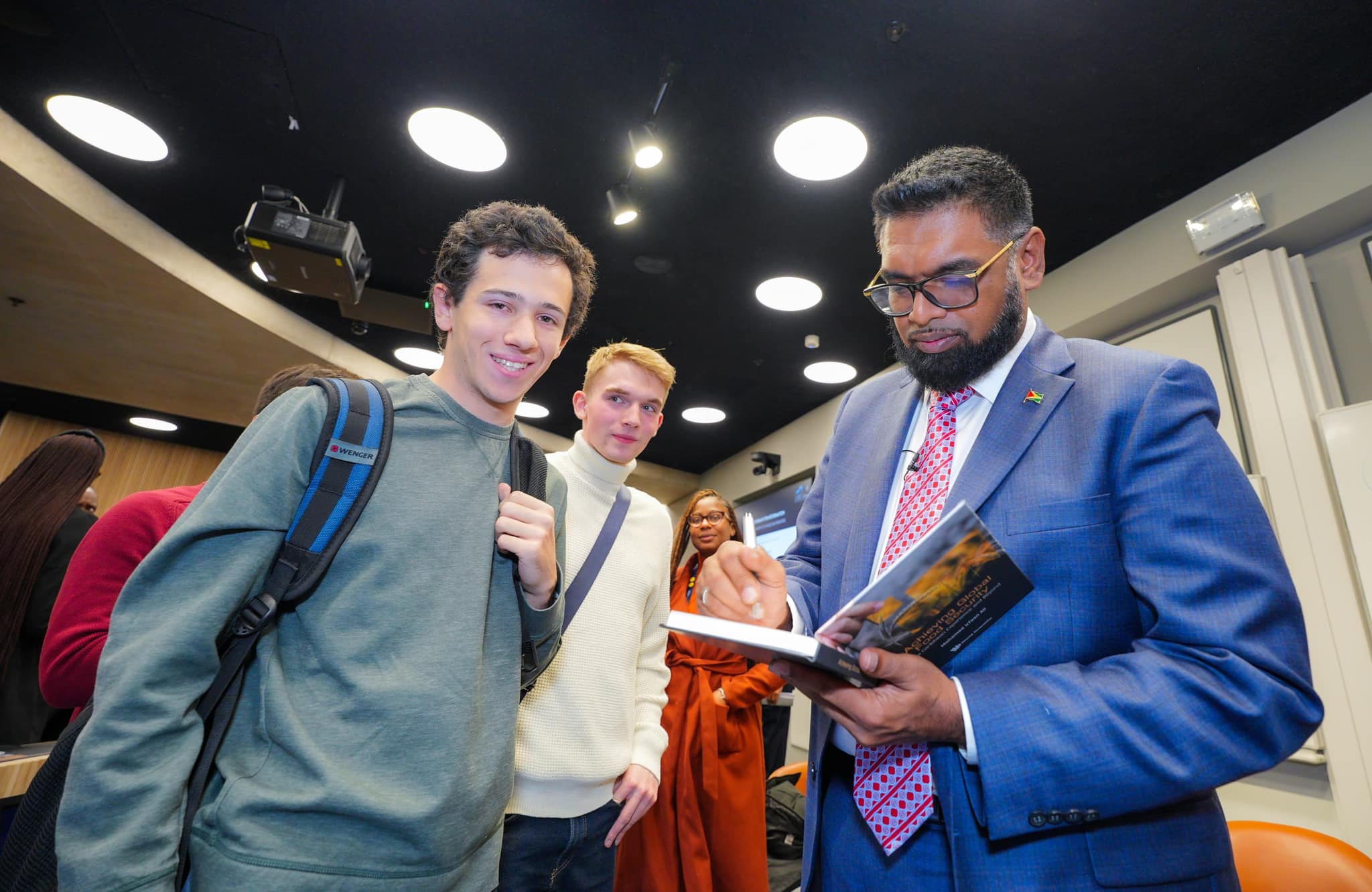 President Ali launches book on global food security at Oxford