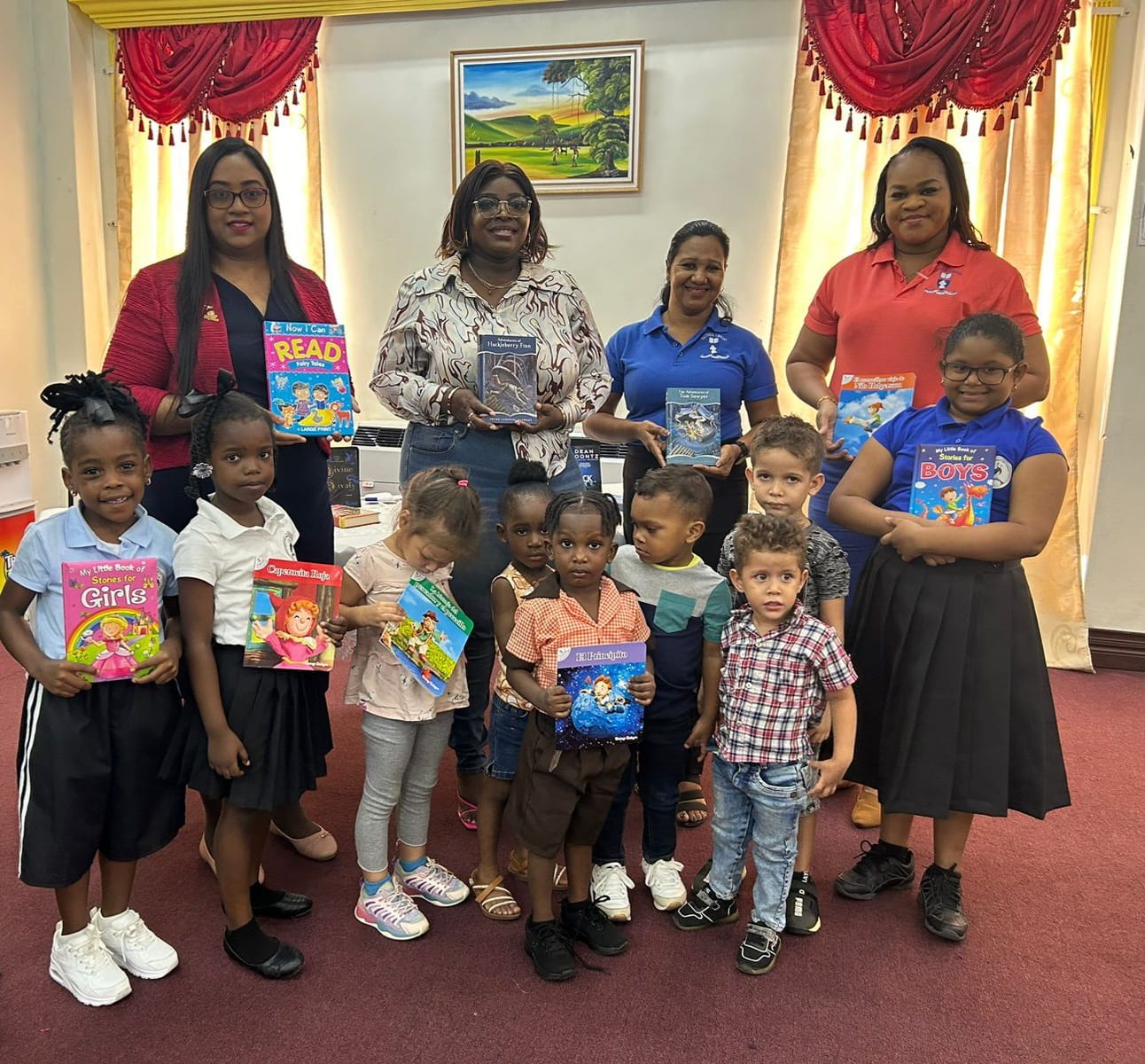 Local book club donates to National Library in observance of Int’l Literacy Day