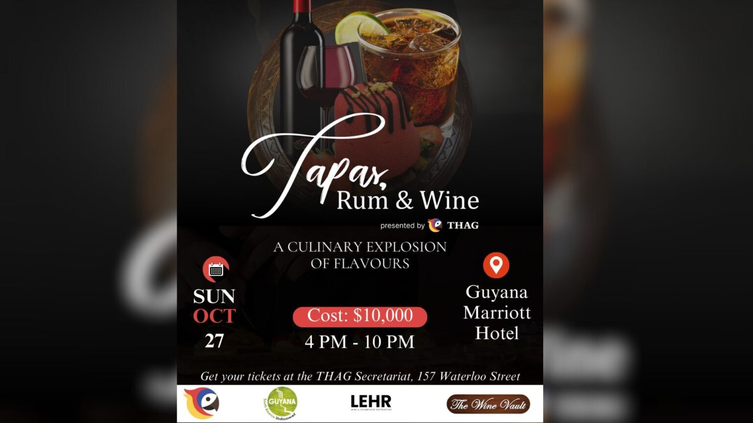 ‘Tapas, Rum & Wine’ to spotlight local chefs, mixologists News Room