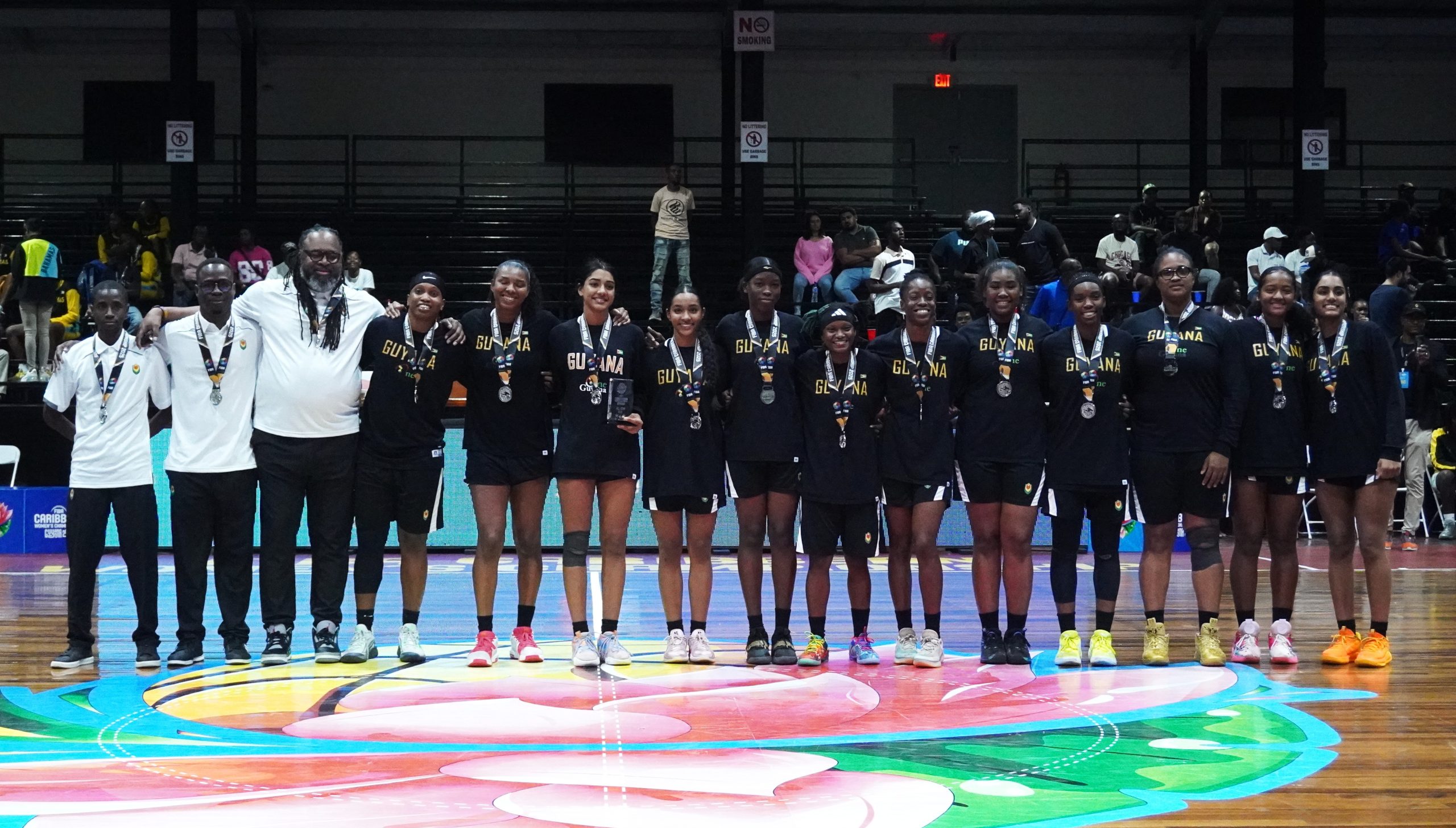 Silver for Guyana at FIBA Women’s Championship; perfect record for champions Virgin Islands