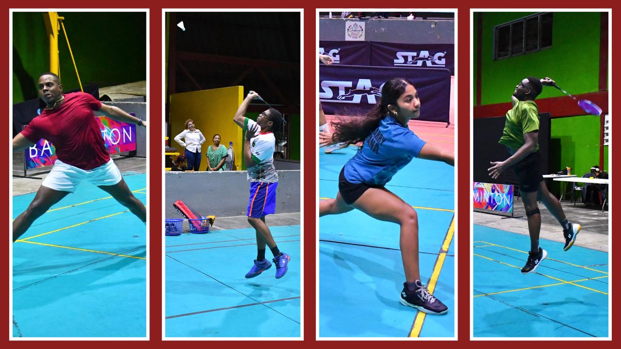 Haynes, Beharry and Beaton in two finals of Ramdhani memorial badminton tournament