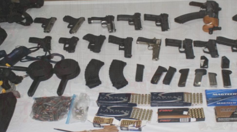 100 illegal guns removed from the streets this year