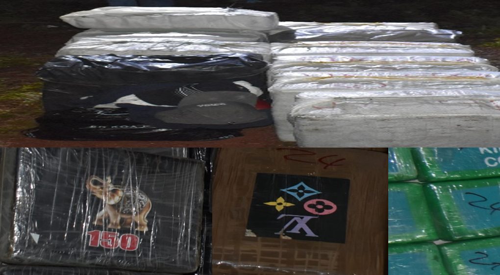 Hundreds charged as Police crack down on cocaine, ganja