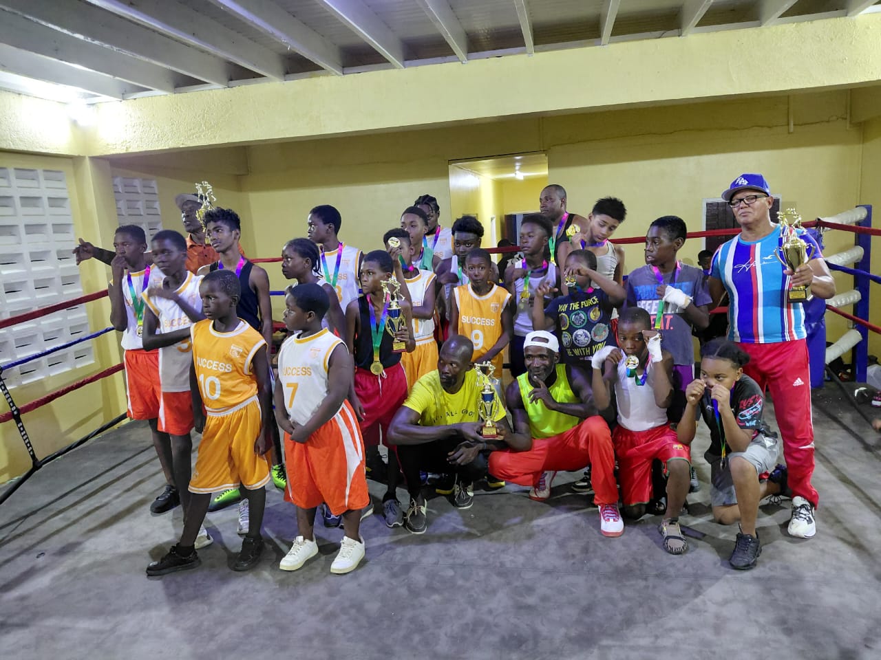 Harpy Eagles boxers impress on return to GBA competitive action