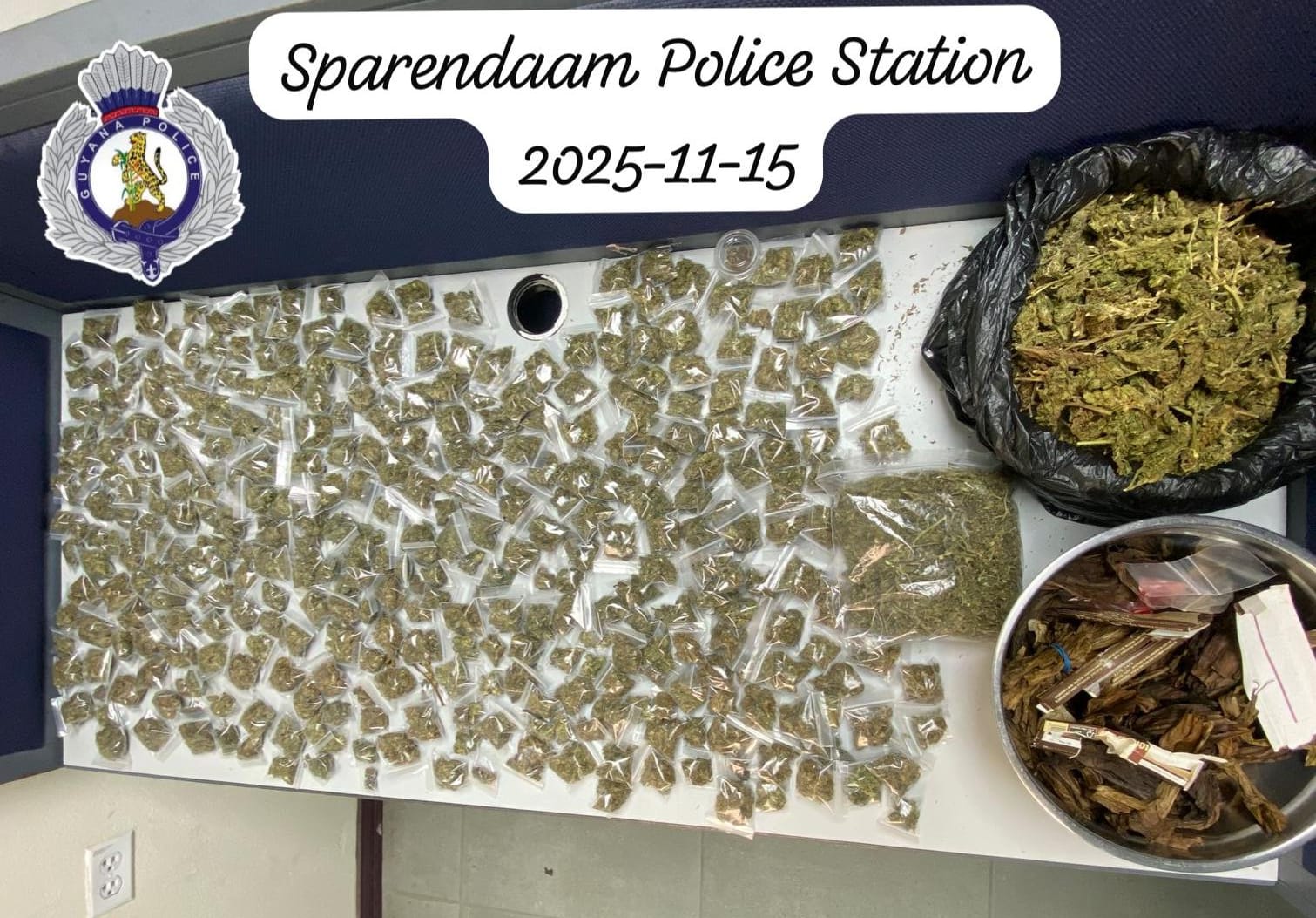 Ganja found after Police operations in Better Hope, Plaisance 