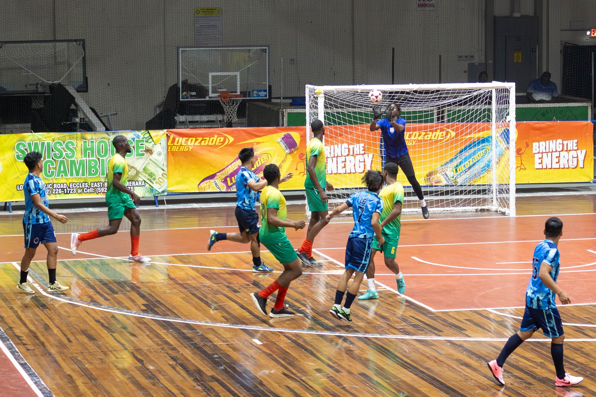 Albouystown Ballers hit 10 goals in rollicking start to President’s ‘One Guyana’ Futsal Championship