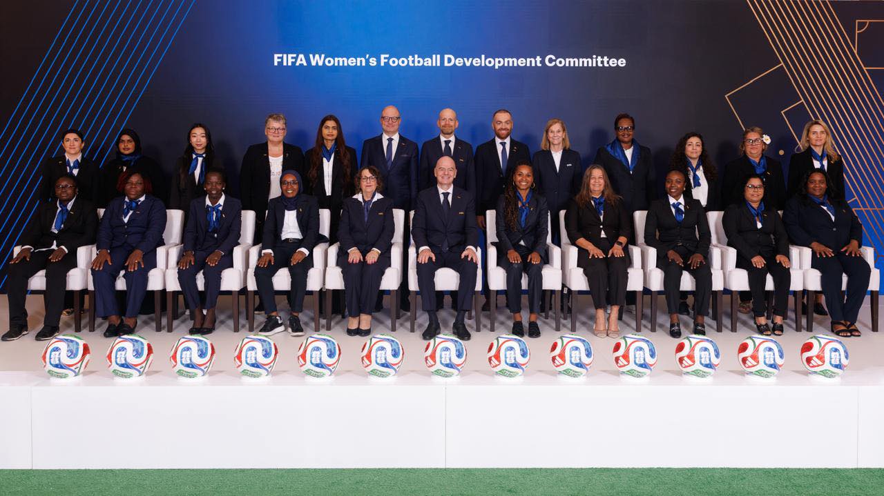 President Johnson attends inaugural FIFA Women’s Football Development Committee Meeting