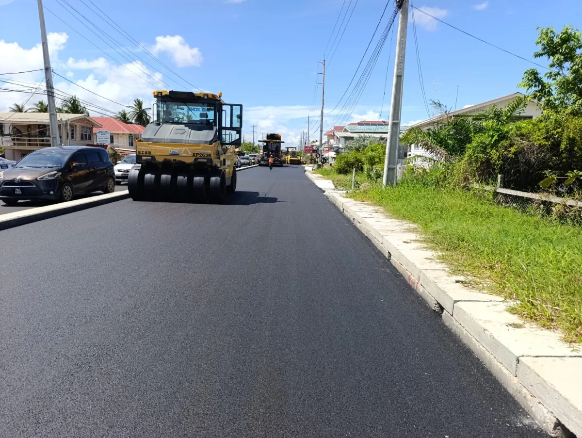East Coast Demerara Road expansion reaches 84 per cent completion