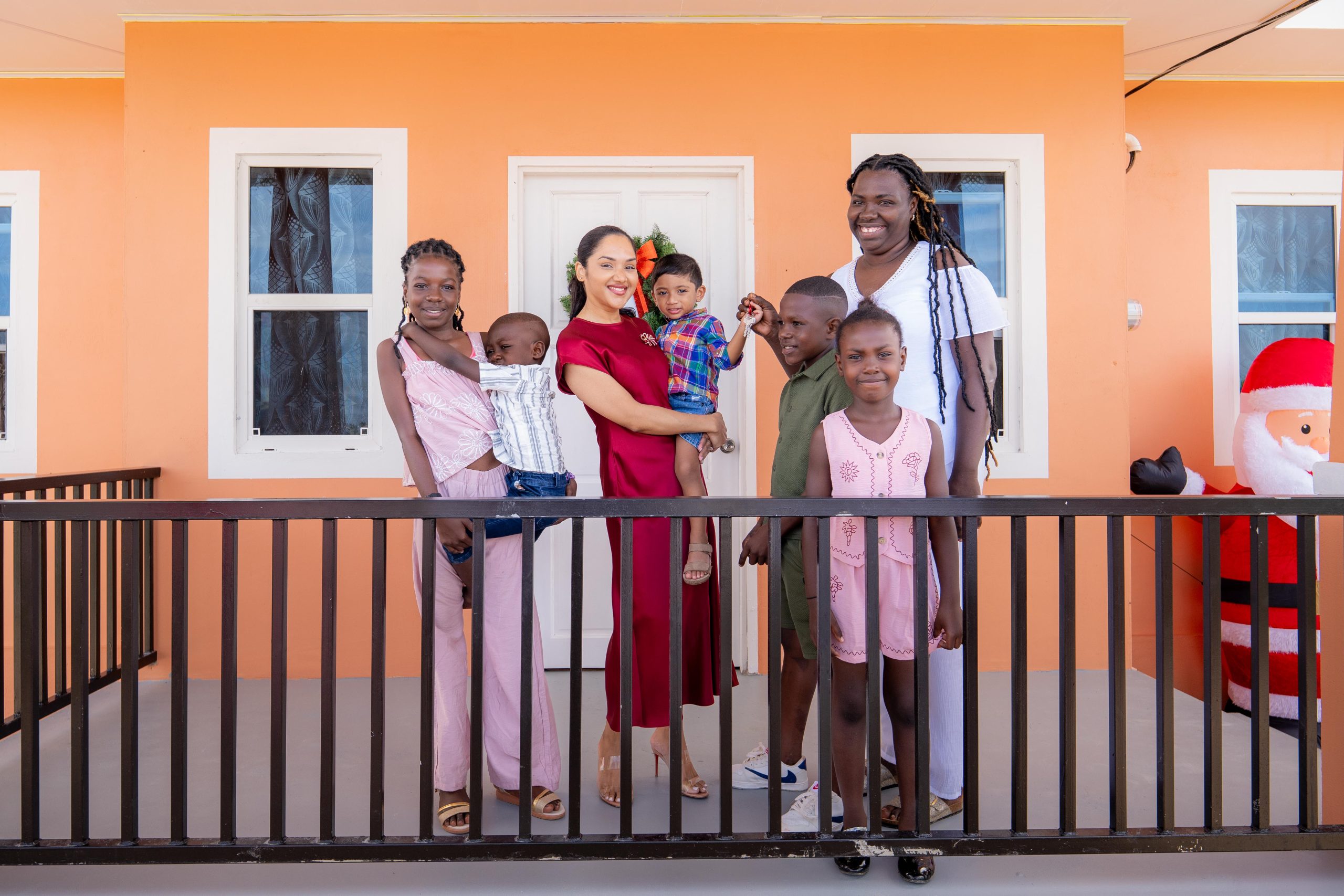 Single mother of five receives new home from First Lady for Christmas