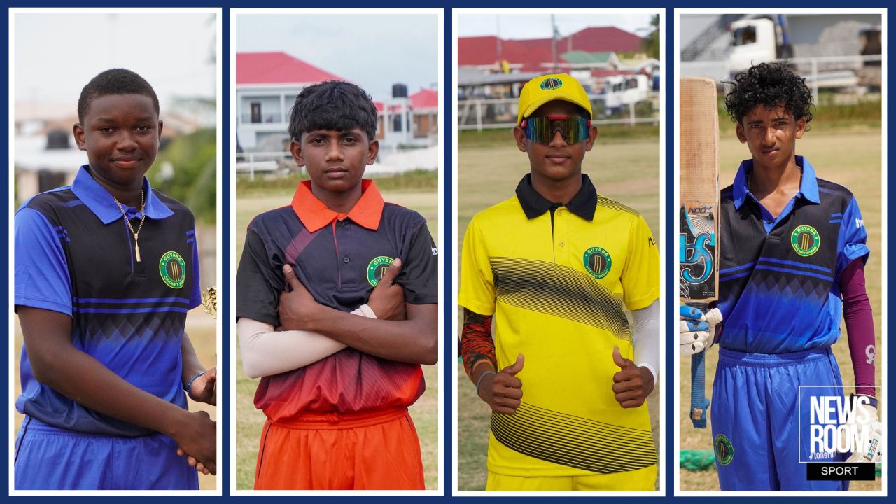 Seecharran, Gajnabi entrusted with leadership of Guyana U-13 team against Barbados