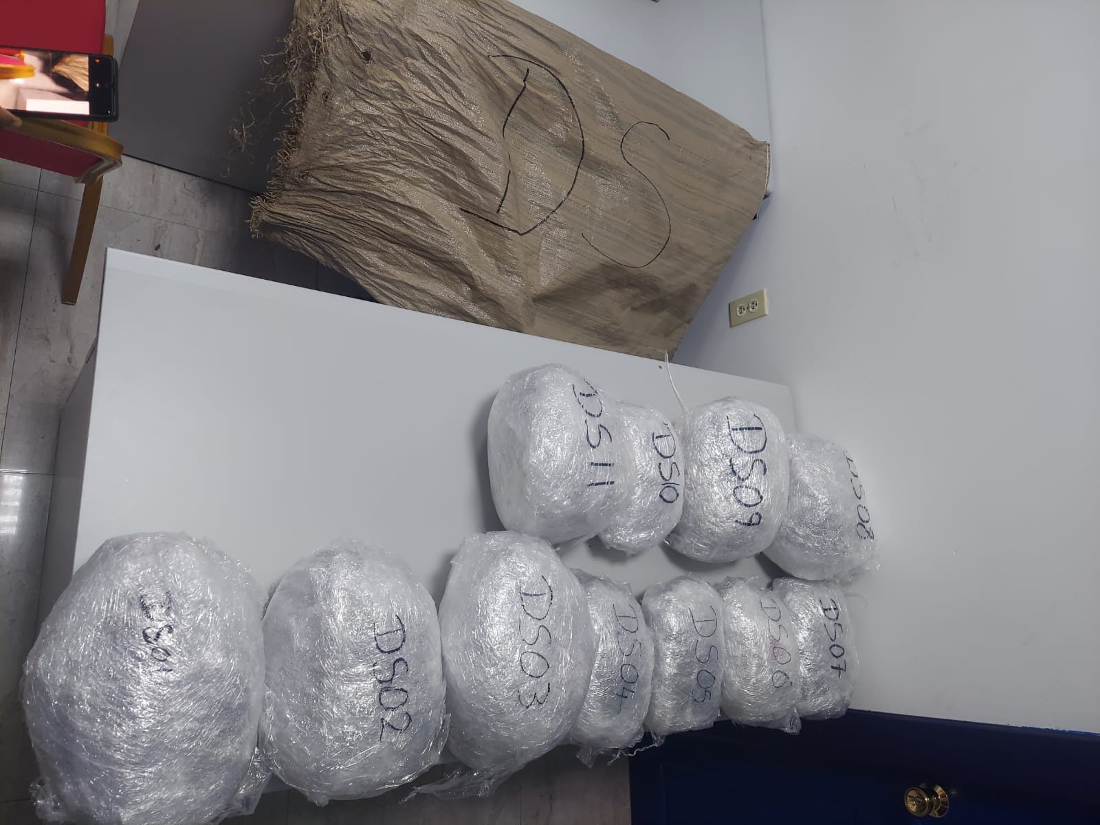 Taxi driver nabbed with almost 20lbs of ganja 