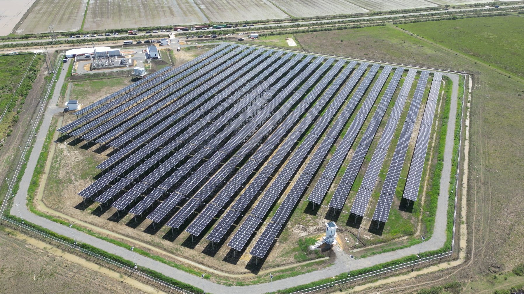 Millions in fuel savings expected as Trafalgar solar farm commissioned