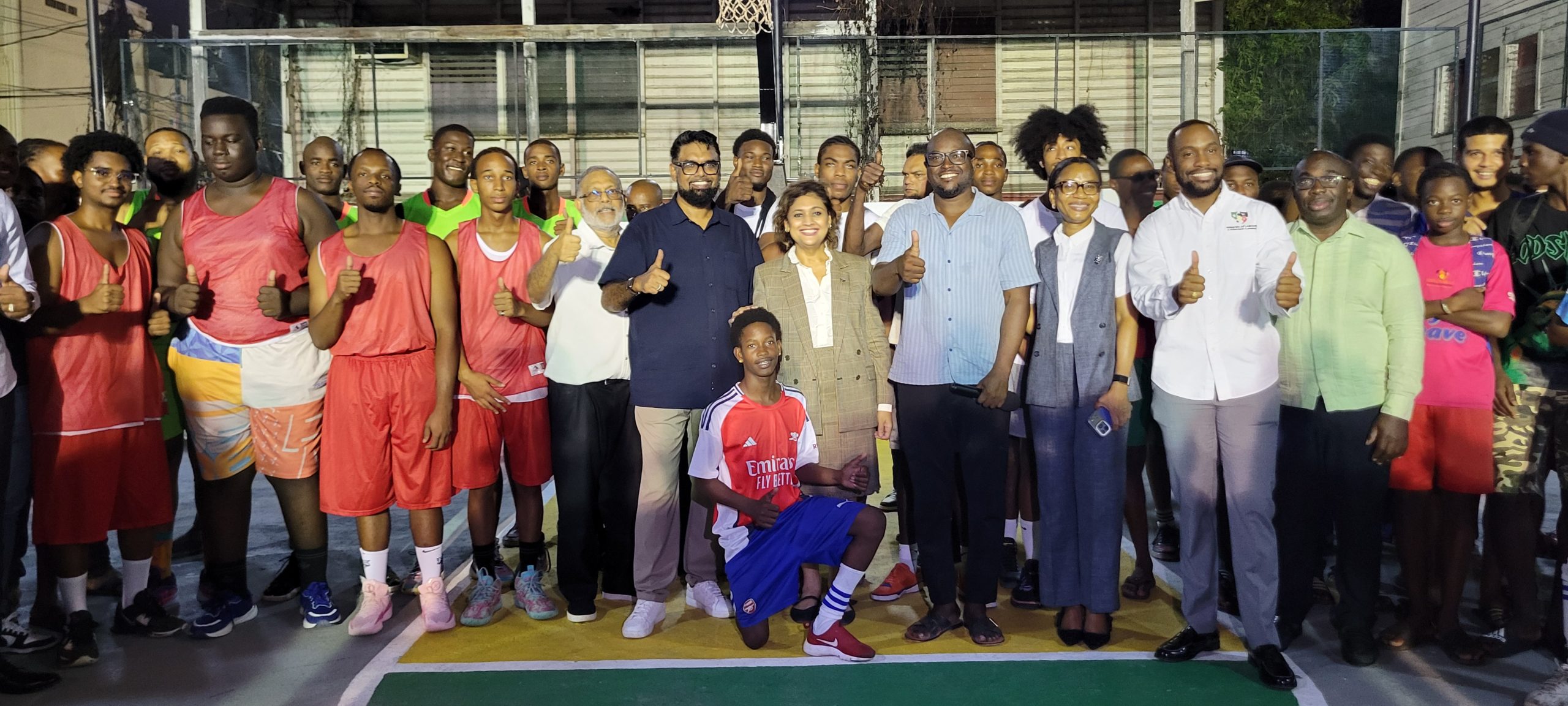 ‘Investment in our youth’: New Tiger Bay futsal court leads Georgetown community revival