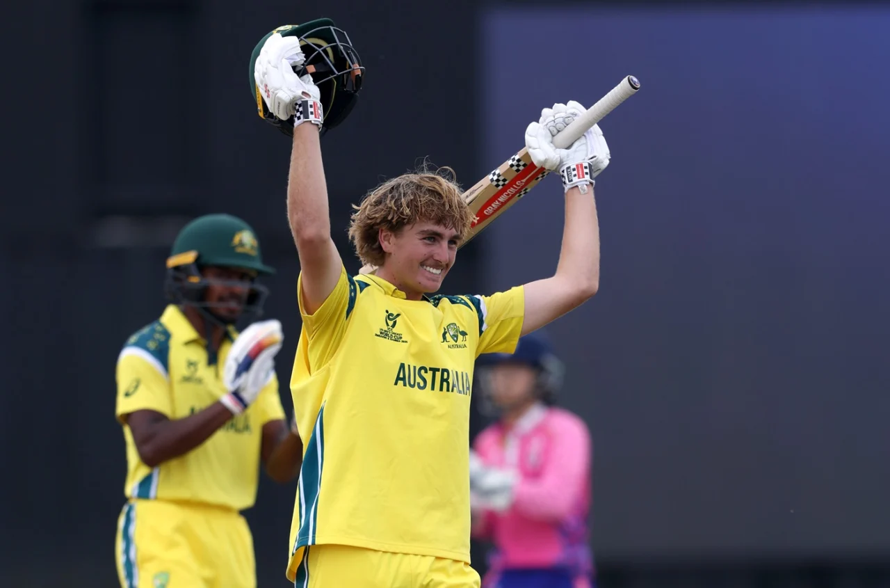 Malajczuk slams fastest U-19 World Cup ton to send Australia into Super 6s