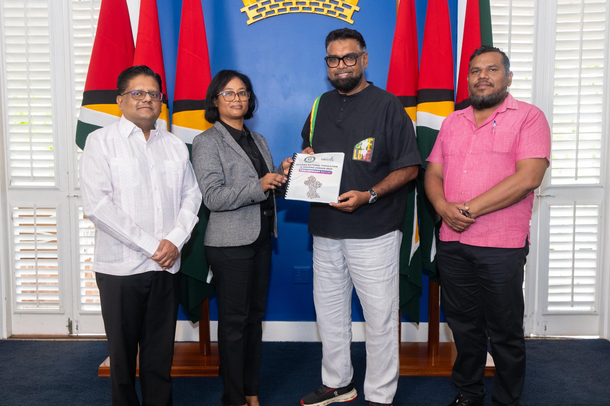 President Ali receives first copy of 2022 Census Report ahead of public launch