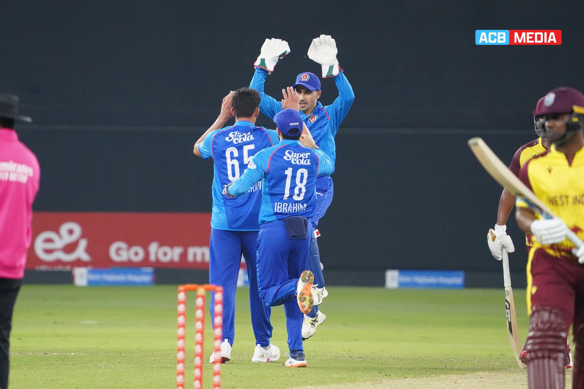 Zadran, Rasooli power Afghanistan to commanding win over West Indies