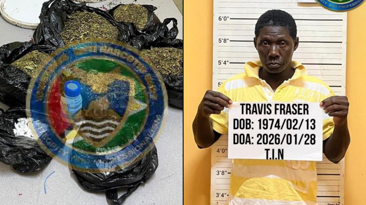 Cane harvester caught with cocaine, ganja 