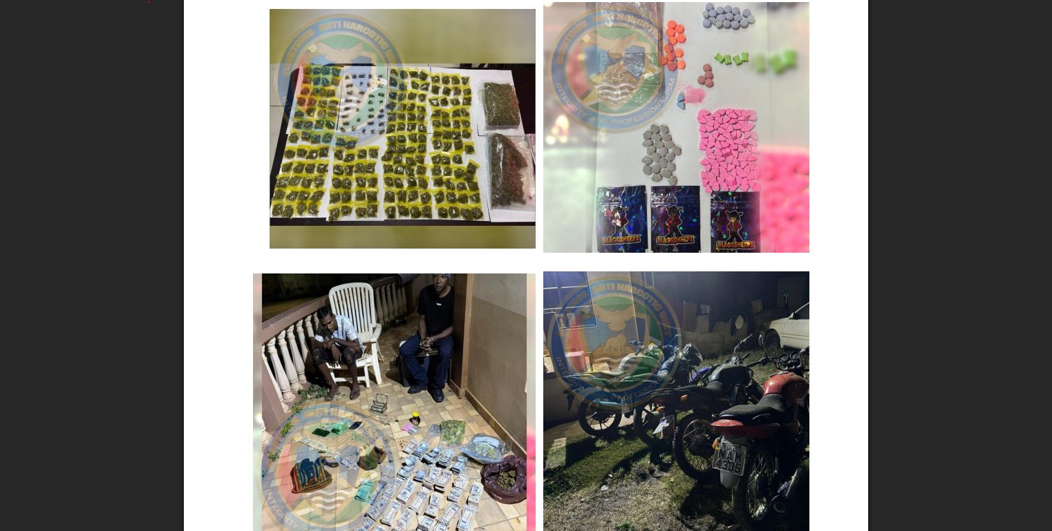One arrested as CANU  uncovers narcotics, stolen motorcycles, illegal goods & cash in Lethem 