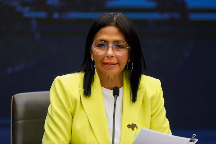 Delcy Rodriguez formally sworn in as Venezuela’s interim president