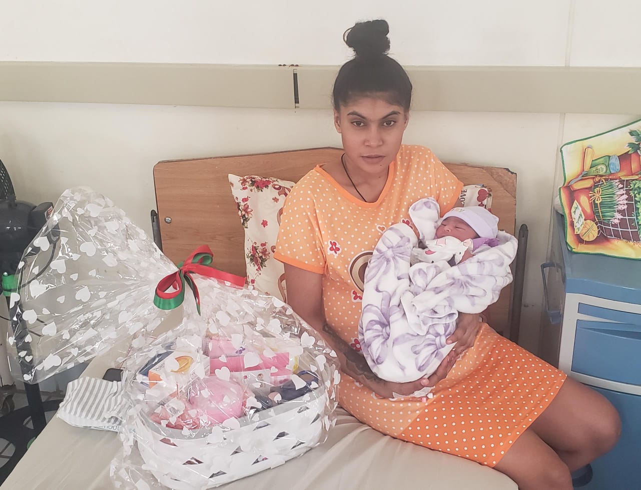 Two New Year’s babies born at New Amsterdam Hospital